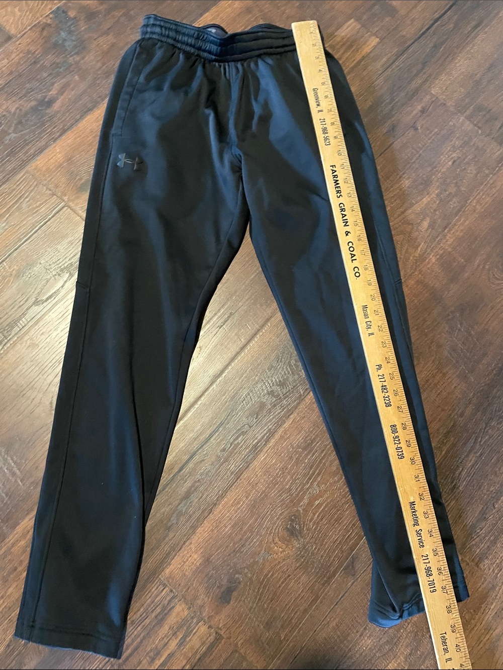 Under Armour Black Performance Track Pants